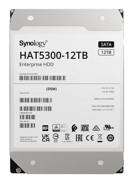 DYSK HDD 3.5 SYNOLOGY HAT5300 MG07ACA12TE 12TB