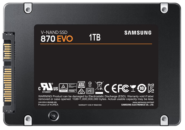 Dysk SSD 2.5 cala Samsung 870 EVO 1TB (MZ-77E1T0B/EU)