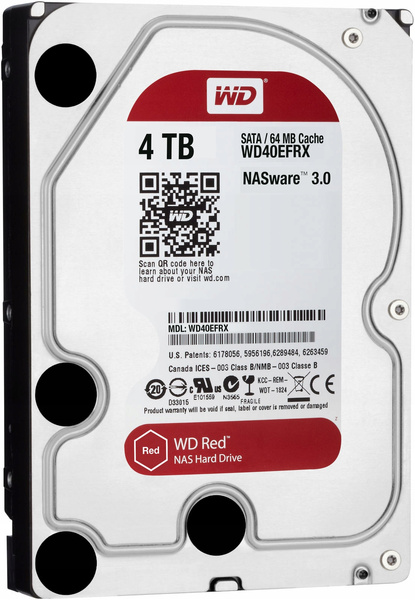 Dysk twardy Western Digital Red 4TB SATA III USZKODZONY (WD40EFRX)