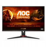 Monitor LED AOC 24G2SPU/BK 23,8 " 1920 x 1080 px IPS / PLS (24G2SPU/BK)