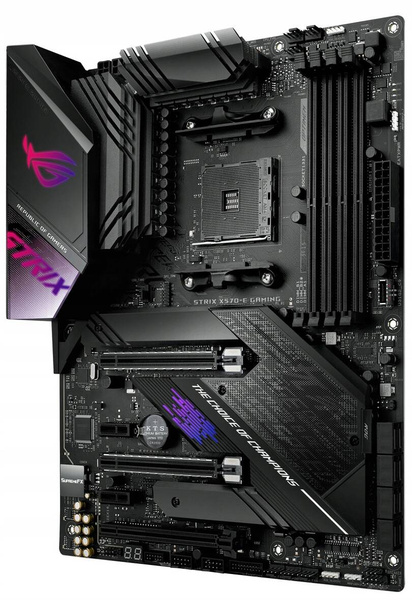 Płyta główna ATX Asus ROG Strix X570-E Gaming (90MB1150-M0EAY0) USZKODZONA