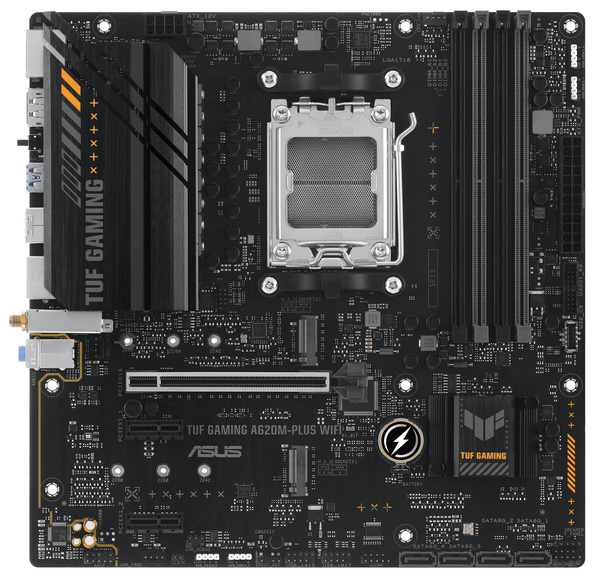 Płyta główna mATX Asus TUF Gaming A620M-PLUS WiFi (USZKODZONA)