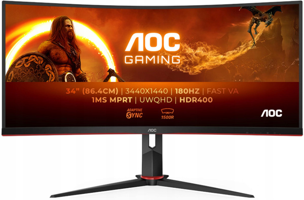 Monitor AOC CU34G2XP/BK