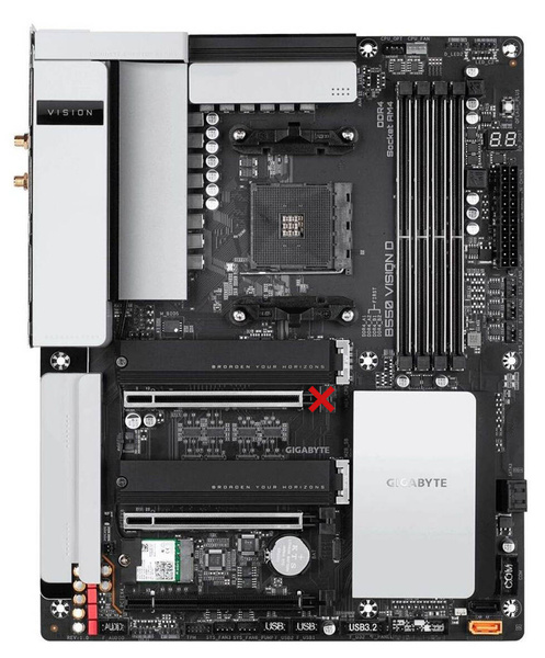 Płyta główna ATX Gigabyte B550 Vision D (Socket AM4)