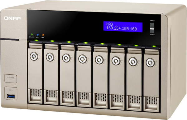 Serwer NAS Qnap TVS-863+ 16TB (8x2TB) Seagate IronWolf HDD