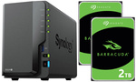 Serwer NAS Synology DiskStation DS224+ 4TB (2x2TB) Seagate Barracuda