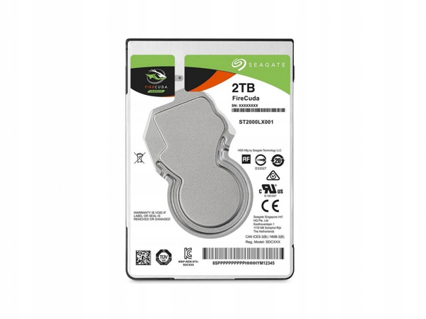 Dysk twardy Seagate ST2000LX001 Firecuda 2TB SATA III 2,5" () USZKODZONY