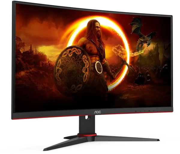 Monitor LED AOC C24G2AE/BK (W)