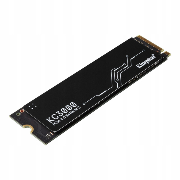 Dysk SSD 2TB Kingston KC3000 PCIe 4.0 NVMe M.2 2280 7000 MB/s (SKC3000D/2048G)