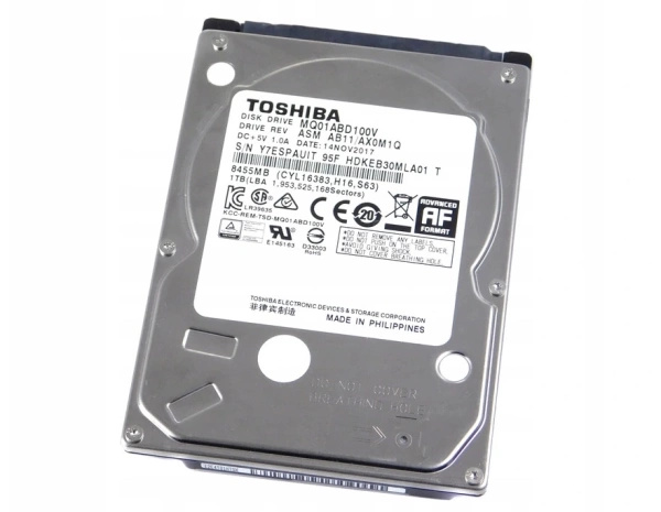 Dysk twardy Toshiba MQ01ABD100V 1TB SATA III 2,5" (7197641094307)