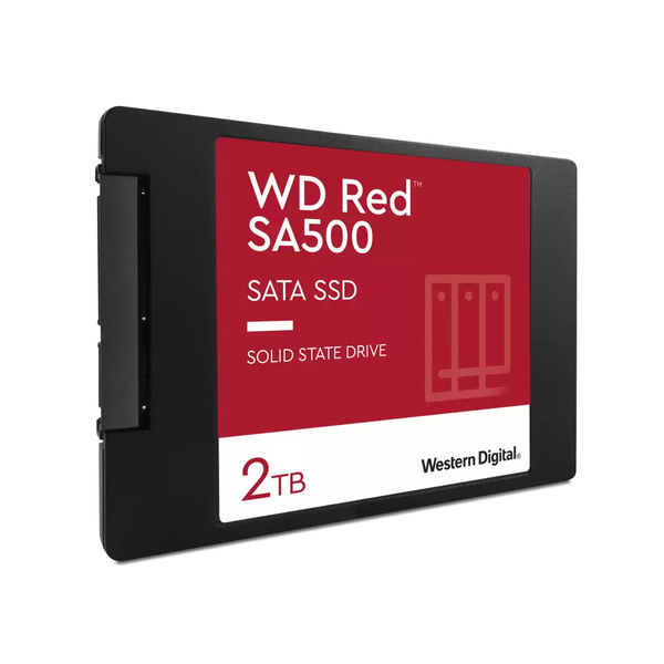 Dysk SSD WD Red SA500 SSD 2 TB 2,5" SATA III (WDS200T2R0A)