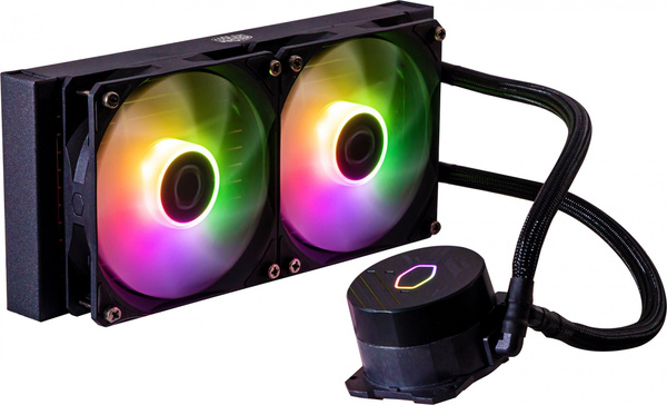 Chłodzenie wodne 240mm Cooler Master MasterLiquid Core ARGB (MLW-D24M-A18PZ-R1) (U) (B)