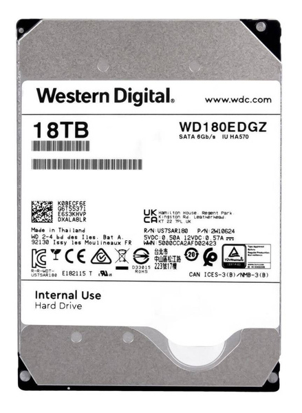 DYSK HDD WESTERN DIGITAL WD180EDGZ 18TB