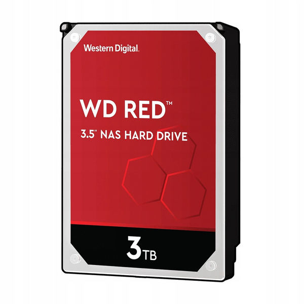 Dysk twardy Western Digital Red 3TB SATA 3,5" USZKODZONY