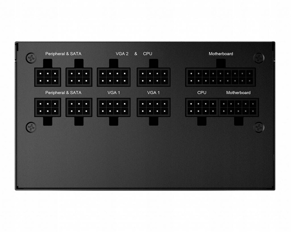 Zasilacz modularny MSI MPG A850GF 850W 80 Plus Gold (306-7ZP0C11-CE0)