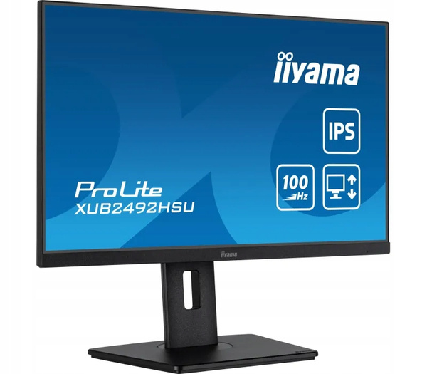 Monitor LED iiyama XUB2492HSU-B6 23,8 " 1920 x 1080 px IPS / PLS (XUB2492HSU-B6)