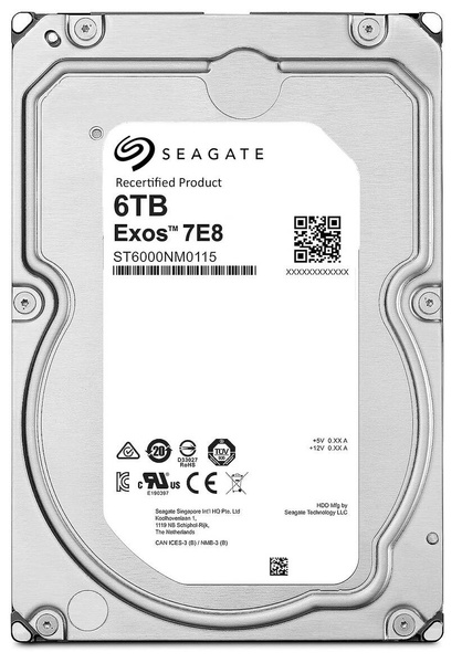 Dysk HDD Seagate Exos 7E8 6TB (ST6000NM0115)