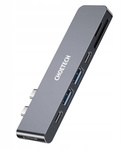Choetech HUB-M14 Stacja Dokująca MacBook Pro 7w2 USB-C Thunderbolt 3 4K 87W