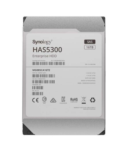 Dysk serwerowy SAS HDD Synology HAS5300 MG08SCA16TE 16TB