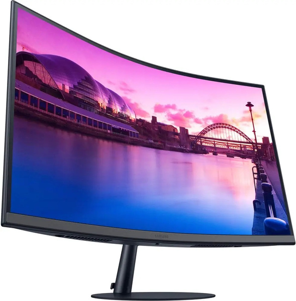 Monitor komputerowy Samsung 32 cale LED 1920 x 1080 px VA zakrzywiony (LS32C390EAUXEN)