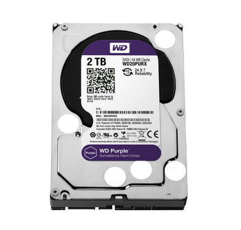 Dysk twardy Western Digital Purple WD20PURX 2TB SATA III  USZKODZONY (WD20PURX)