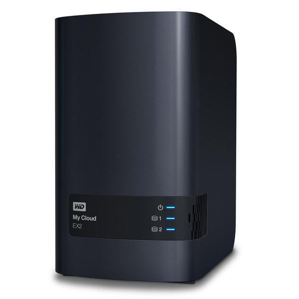 Obudowa NAS Western Digital My Cloud EX2 0TB (WDBVKW0000NCH) (U) Defekt