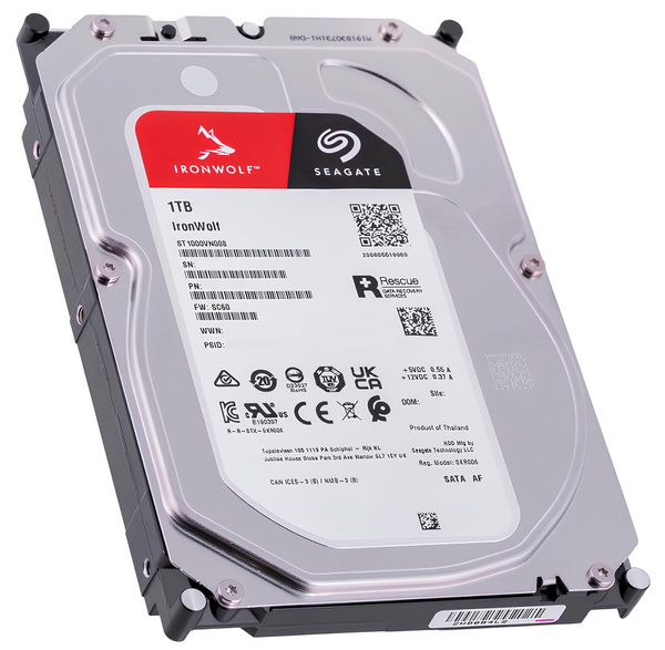 Dysk HDD Seagate IronWolf ST1000VN008 1TB