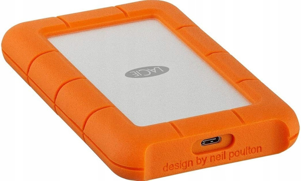 Dysk zewnętrzny HDD LaCie Rugged 4TB Pomarańczowy  USZKODZONY (STFR4000800)