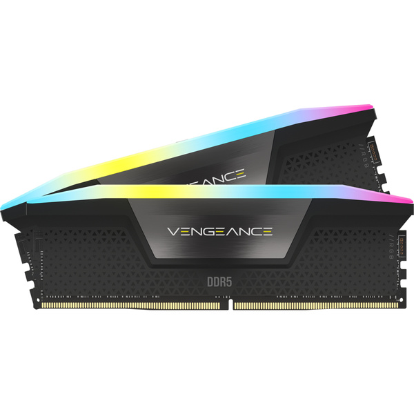 Pamięć RAM Corsair DDR5 32 GB Vengeance RGB 5600 MHz CL40.00 (CMH32GX5M2B5600C40K) USZKODZONE