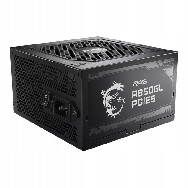 Zasilacz MSI MAG A850GL PCIE5 850W 120mm 80plus Gold (MAG A850GL PCIE5)