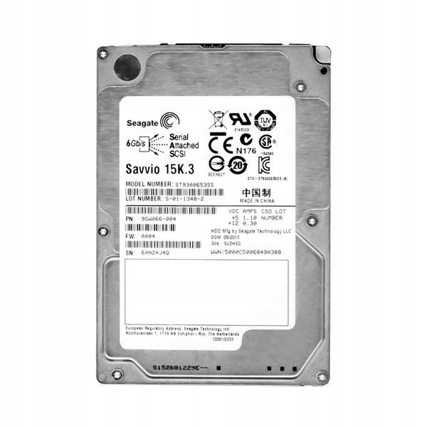 Dysk serwerowy SAS HDD 300GB ST9300653SS