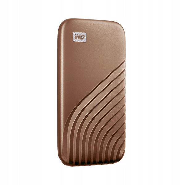 Dysk zewnętrzny WD My Passport 1TB SSD USB-C Złoty (WDBAGF0010BGD-WESN) USZKODZONY