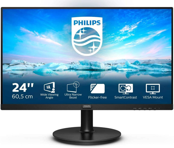 MONITOR PHILIPS 241V8L/00 FULL HD 23.8 CALA