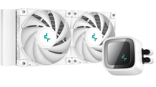 Chłodzenie wodne 240mm DeepCool LS520 WH (R-LS520-WHAMNT-G-1) (U) (W)