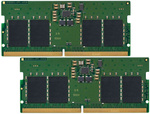 Pamięć RAM SODIMM Kingston ValueRAM 16GB (2x8GB) DDR5 4800MHz CL40 (KVR48S40BS6K2-16)