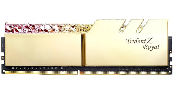 Pamięć RAM G.SKILL Trident Z Royal 8GB DDR4 3200MHz CL19 (F4-3200C16-8G) (B) (U)