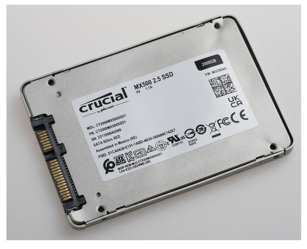 Dysk SSD Crucial MX500 2TB (CT2000MX500SSD1)