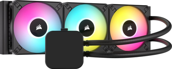 Chłodzenie wodne Corsair H150i Elite LCD XT (CW-9060075-WW) (U)(W)(B)