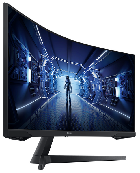 Monitor gamingowy z zakrzywionym ekranem - Samsung Odyssey G5 LC34G55TWWPXEN 34"