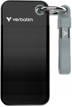 Dysk zewnętrzny SSD Verbatim POCKET SSD 1TB USB-C 3.2 1TB (32190)