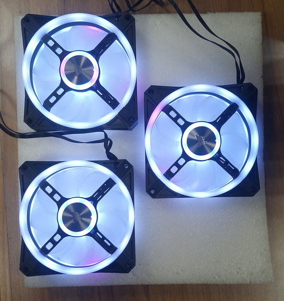 orsair iCUE QL120 RGB PWM Triple Pack 3x120 (W)(B)