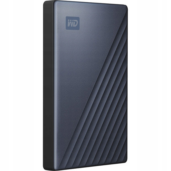 Dysk zewnętrzny HDD Western Digital My Passport for Mac 2TB (WDBA2D0020BBL-WESN) USZKODZONY