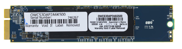 MACBOOK SSD OWC AURA PRO 2012 500GB