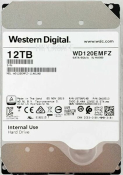 Dysk twardy WD WD120EMFZ 12TB SATA III 3,5" () USZKODZONY