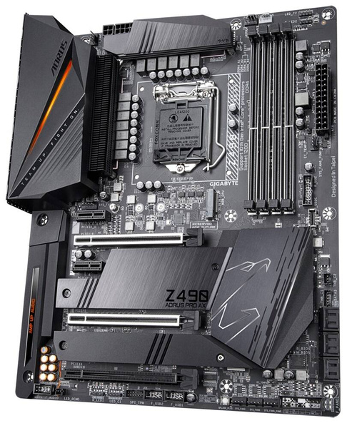 Płyta główna ATX Gigabyte Z490 AORUS PRO AX (Z490 AORUS PRO AX) USZKODZONA