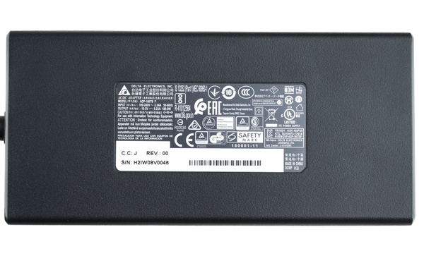 Oryginalny zasilacz Delta ADP-180TB F / 180W / 19.5V~9.23A / 5.5mm x 2.5mm