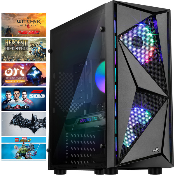 PC GLIDER 3600/1660S/P16/M512 WINDOWS 10 PRO PL