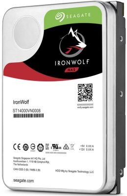 Dysk Seagate IRONWOLF 16TB 3,5" SATA (ST16000VN001)