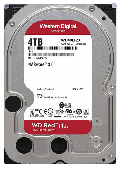 DYSK HDD WESTERN DIGITAL 4TB (Używany) (WD40EFZX)