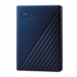 Dysk zewnętrzny HDD WD My Passport for Mac 6TB Niebieski (WDBK6C0060BBL)